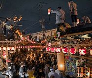 彫刻屋台27台揃い踏み　鹿沼秋まつり