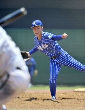 青藍泰斗競り勝つ エースの仕事、140球熱投【高校野球栃木大会