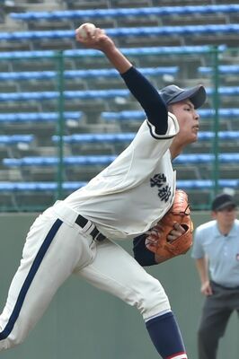 宇商の32年ぶり春４強の原動力となっているエース山崎