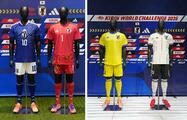 サッカー日本、３試合とも青ユニ