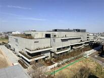 ＮＨＫ新施設の東棟完成