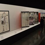 浮世絵から着想 現代美術を紹介　那珂川で来月12日まで「入江明日香展」