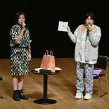 タレント青木さやかさん、「森三中」大島さんがトークショー　利益は寄付も