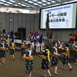 エイサー披露や記念ビール販売など　宇都宮市と沖縄・うるま市　友好都市１年でイベント