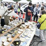 目移りするほど作品ずらり　益子秋の陶器市スタート