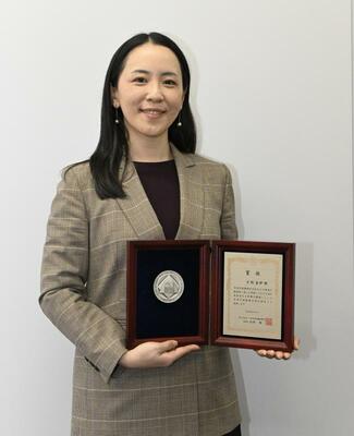 日本学術振興会賞を受賞した片岡さん