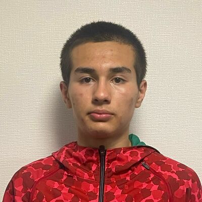 男子ミドル級で初優勝したシルバ（作新学院）