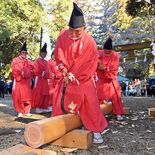 大工仕事の安全祈願　大田原神社で太子祭【動画】