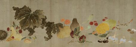 若冲「菜蟲譜」の原本を特別公開　26日から佐野・吉澤記念美術館