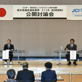 経済発展テーマに討論　県議選さくら市・塩谷郡選挙区の立候補予定２氏