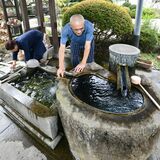 自然に水が湧き出てくる　さくら市喜連川に点在する「つきぬき井戸」の謎