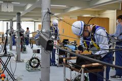 通信設備の 修理技能競う／ＮＴＴ東日本栃木支店