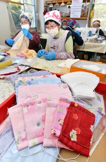 手作りマスク　那須烏山