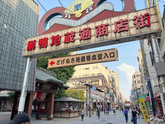 　活気あふれる巣鴨地蔵通り商店街＝東京都豊島区