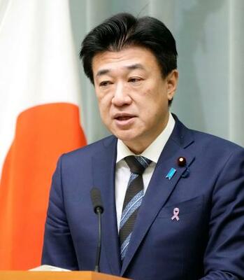 　記者会見する木原官房長官＝１７日午前、首相官邸