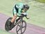 男子Ａ１０００メートルタイムトライアル決勝　最終コーナーを激走する本県の町田