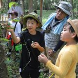 平地林の価値学ぶ　小山で生き物などの観察会　子供ら30人参加