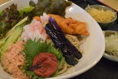 鬼おろしサラダそば