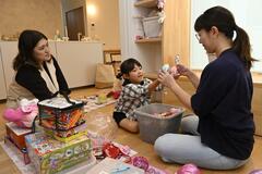 子どもに合う容器、場所を