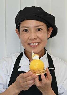 ユズケーキと小林さん