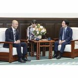 台湾総統が日光市長と面会 地方交流に期待