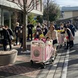 小山で県内初、弾道ミサイル想定の避難訓練　地元住民や園児ら115人