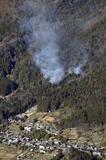 山梨の山林火災 鎮圧めど立たず