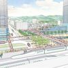 JR宇都宮駅西口駅前広場、空間デザイン方針が提示　2035年ごろ完成　着工へ懇談会発足