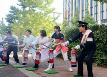 鈴木福さんが一日消防署長