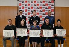 客ら５人連携 女性の命救う