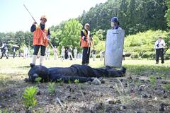 緊急銃猟の手順確認