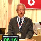 来夏の塩谷町長選　見形氏、４選出馬を正式表明　「課題山積、取り組み継続」と決意