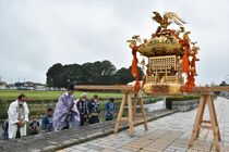 真岡・大前神社で荒神社例祭
