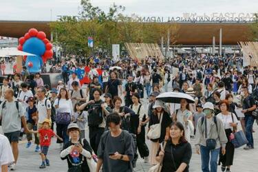 万博は最後の週末、１３日閉幕