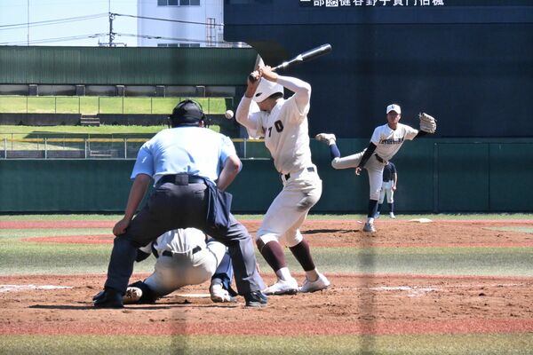 宇都宮高と水戸一高の野球部が行った定期戦