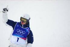 堀島、右手突き上げ快走ゴール