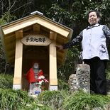 亡き夫と世話してきた地蔵…自費でお堂建て替え　茂木の87歳涌井さん、ひ…