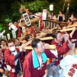 ４年ぶり宇都宮・天王祭で“親子”対面　石段上る子どもみこし