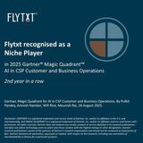 Flytxt、2025年Gartner（R） Magic Quadrant（TM）でCSP顧客・業務向けAIのニッチプレーヤーを2年連続で受賞