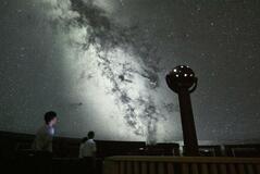 世界最高級 天の川の投影