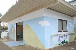 卒業記念にトイレ改装　佐野・天明小、地元の大手企業が指導