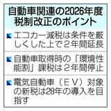 エコカー減税厳格化