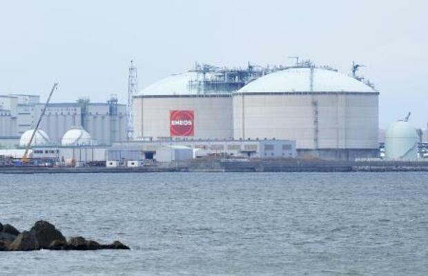 　ＥＮＥＯＳエルエヌジーサービスの「八戸ＬＮＧターミナル」＝２０２５年１２月１０日、青森県八戸市