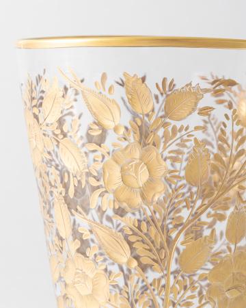 　サリール工房で作られたグラス（提供写真）