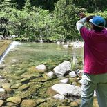 禁止区域でのバーベキューを指導　鹿沼・大芦川条例適用初日　「条例知らず…