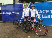 知恵絞って機材調達自転車ロードレーサー小野寺玲、慶選手の両親(下)