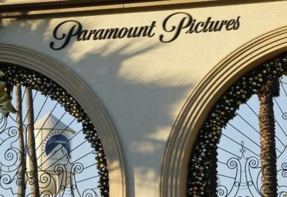 パラマウントのスタジオ=昨年12月、米ロサンゼルス(ゲッティ=共同)