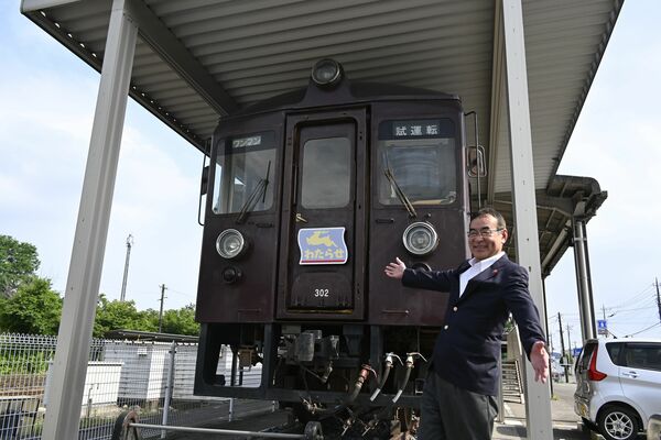 わたらせ渓谷鉄道の社長を退任した品川さん