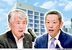 一騎打ちが予想される浅野氏（左）と小川氏