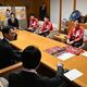今季連覇目指し市長に意気込み　ブリッツェン選手ら　宇都宮